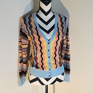 Missoni for target zig zag cardigan sweater m